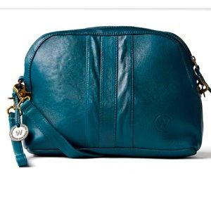 NWT Wanderers Bellagio Crossbody in Azzura (teal/blue)